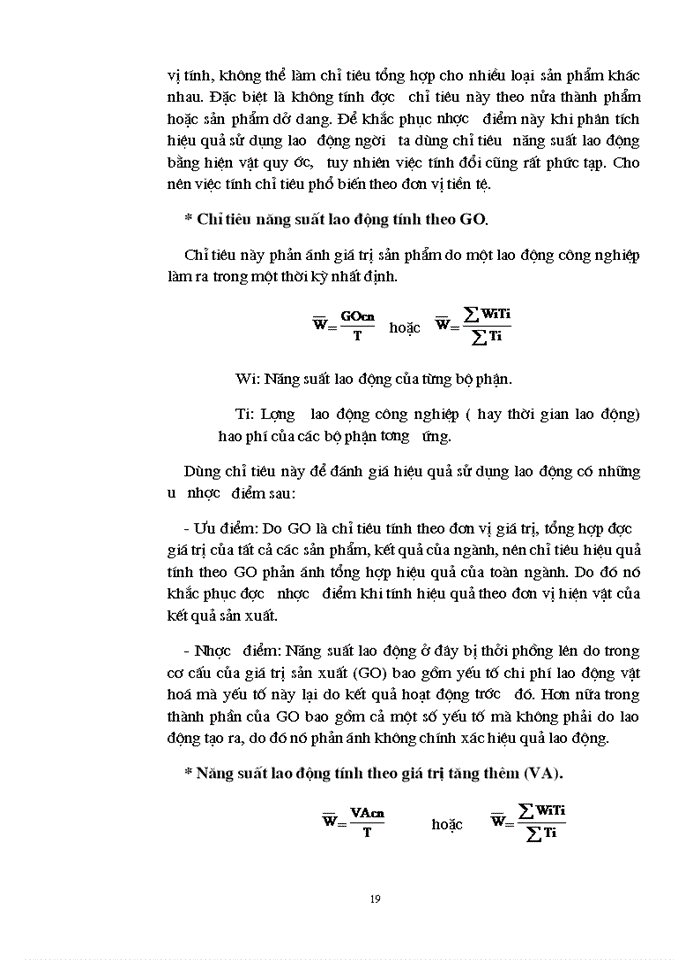 image for page Sử dụng Một số phương pháp thống kê phân tích hiệu quả sử dụng lao động trong Công nghiệp