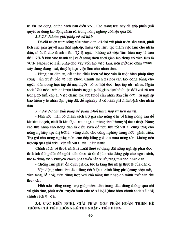 image for page Một số phương pháp thống kê để phân tích thu nhập và tiêu dùng của dân cư tỉnh Yên Bái