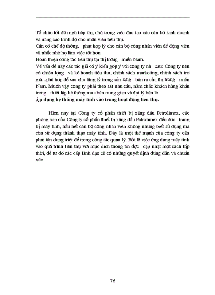 image for page Nghiên cứu thống kê kết quả Sản xuất Kinh doanh của Công ty Cổ phần thiết bị Xăng Dầu Petrolimex