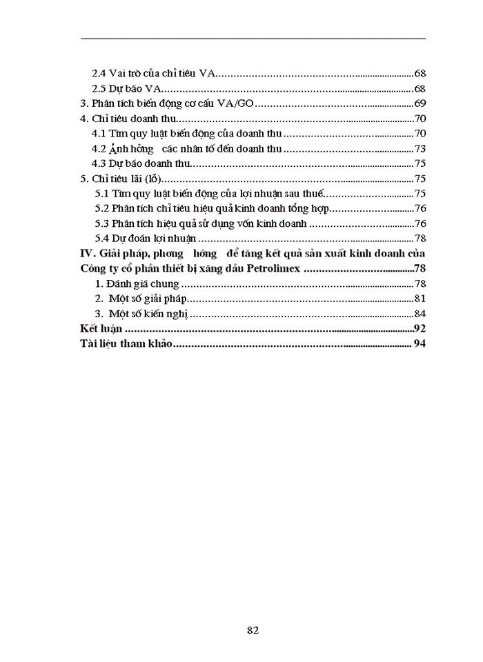 image for page Nghiên cứu thống kê kết quả Sản xuất Kinh doanh của Công ty Cổ phần thiết bị Xăng Dầu Petrolimex