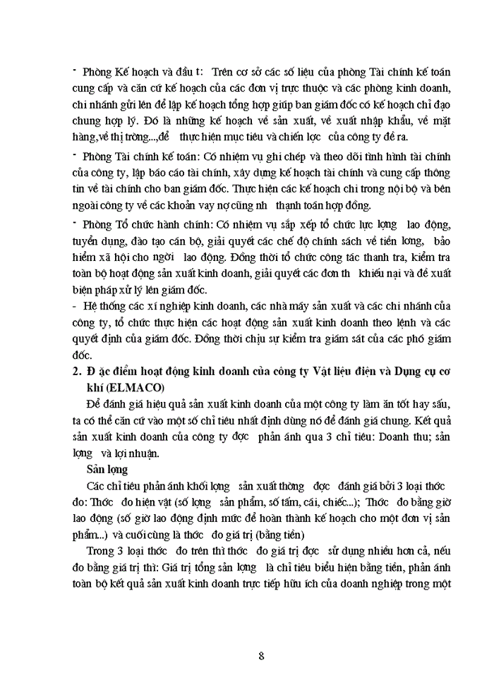 image for page Báo cáo Tại Công ty Vật liệu Điện và dụng cụ cơ khí