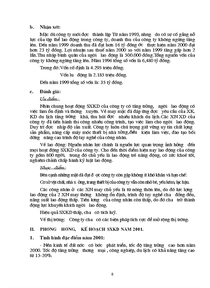 image for page Báo cáo Tại Công ty Đầu tư và Thương mại Vạn Xuân