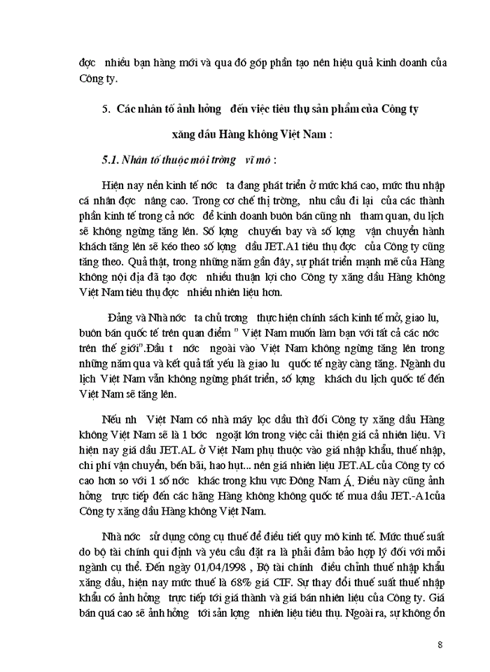 image for page Báo cáo Tại Công ty Xăng Dầu hàng không Việt Nam