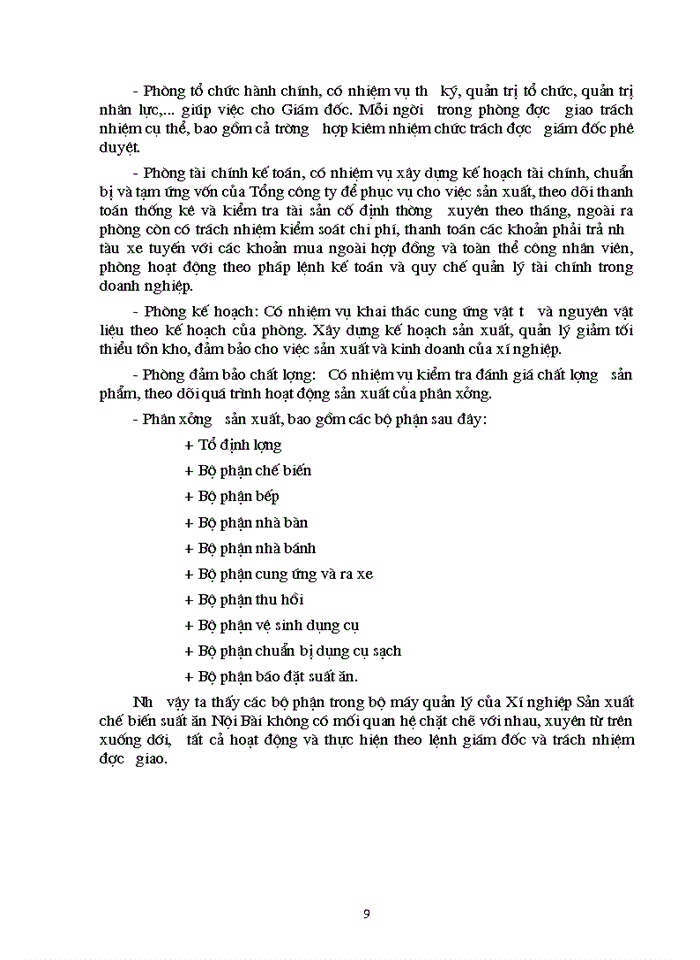 image for page Báo cáo Tại xí nghiệp sản xuất chế biến suất ăn Nội Bài