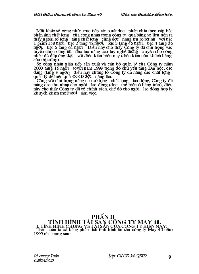 image for page Báo cáo Tại Công ty May 40