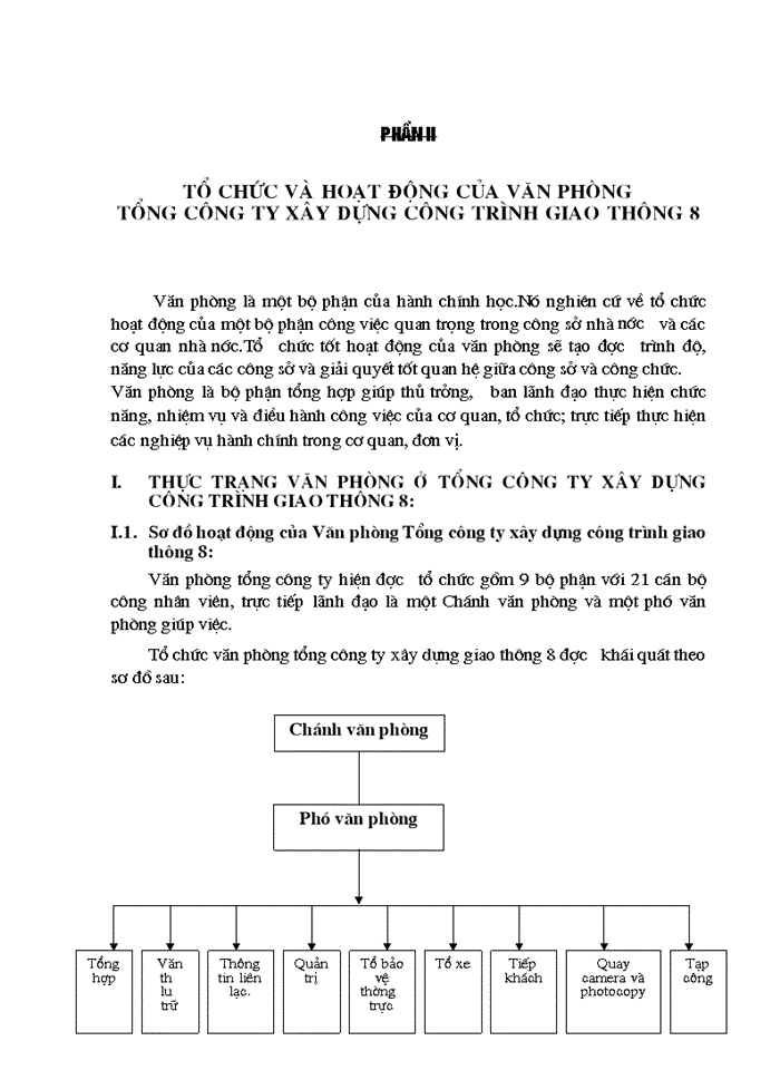 image for page Báo cáo Tại Tổng Công ty Xây dựng công trình giao thông 8