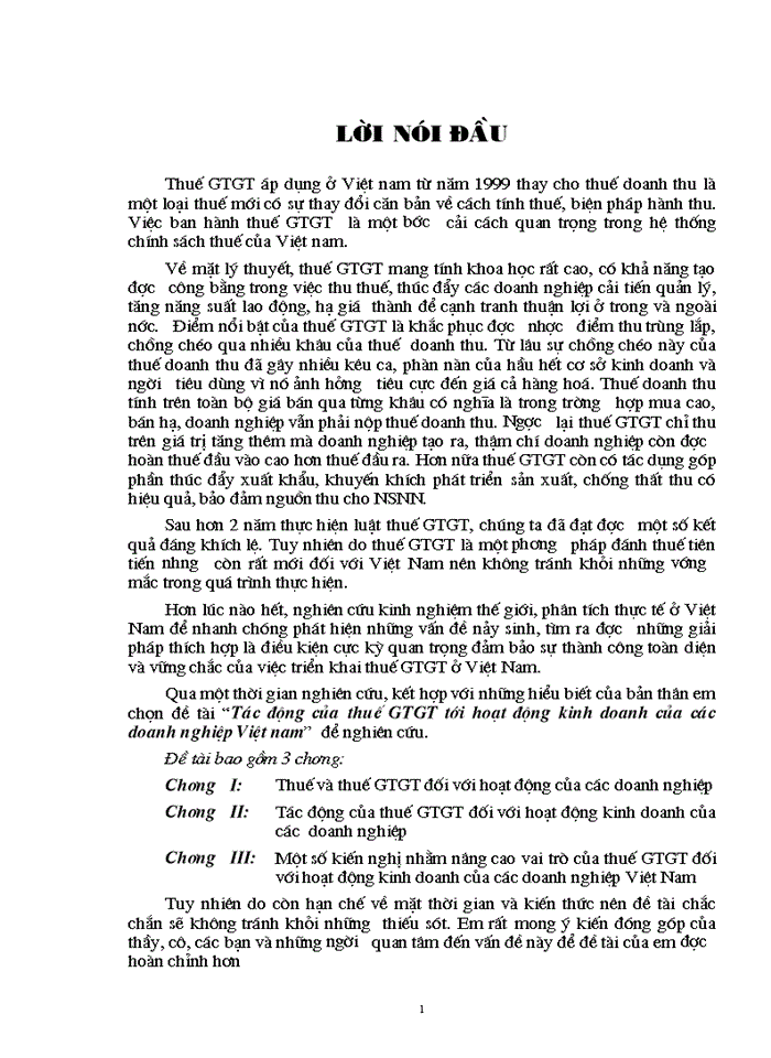 image for page Tác động của thúê Giá trị gia tăng tới hoạt động Kinh doanh của các Doanh nghiệp Việt Nam
