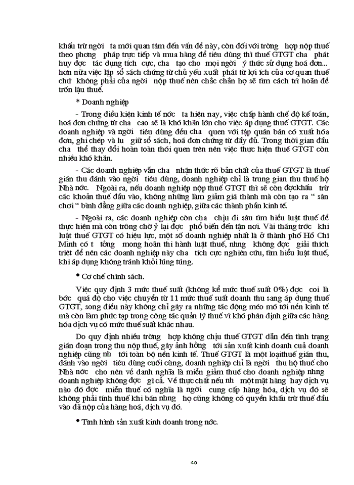 image for page Tác động của thúê Giá trị gia tăng tới hoạt động Kinh doanh của các Doanh nghiệp Việt Nam