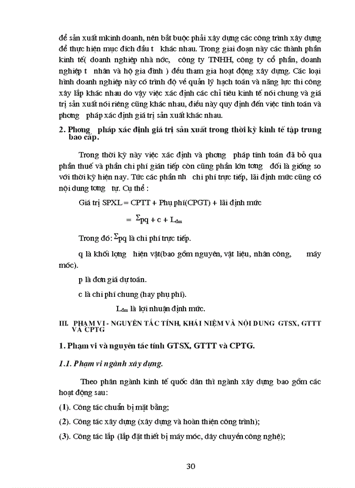 image for page Xác định các chỉ tiêu giá trị sản xuất chi phí trung gian và giá trị tăng thêm trong nền Kinh tế Thị trường