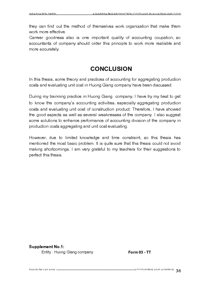 image for page Aggregating procuction costs amd evaluating unit cost