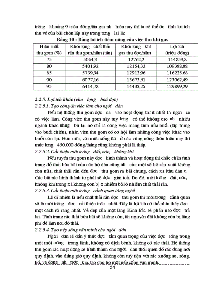 image for page Tính toán hiệu quả kinh tế của việc thiết lập hệ thống thu gom chất thải rắn làng giấy Phong Khuê huyện Yên Phong BN