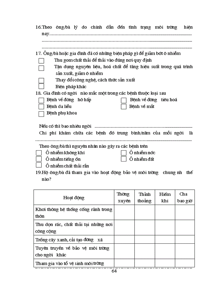image for page Tính toán hiệu quả kinh tế của việc thiết lập hệ thống thu gom chất thải rắn làng giấy Phong Khuê huyện Yên Phong BN