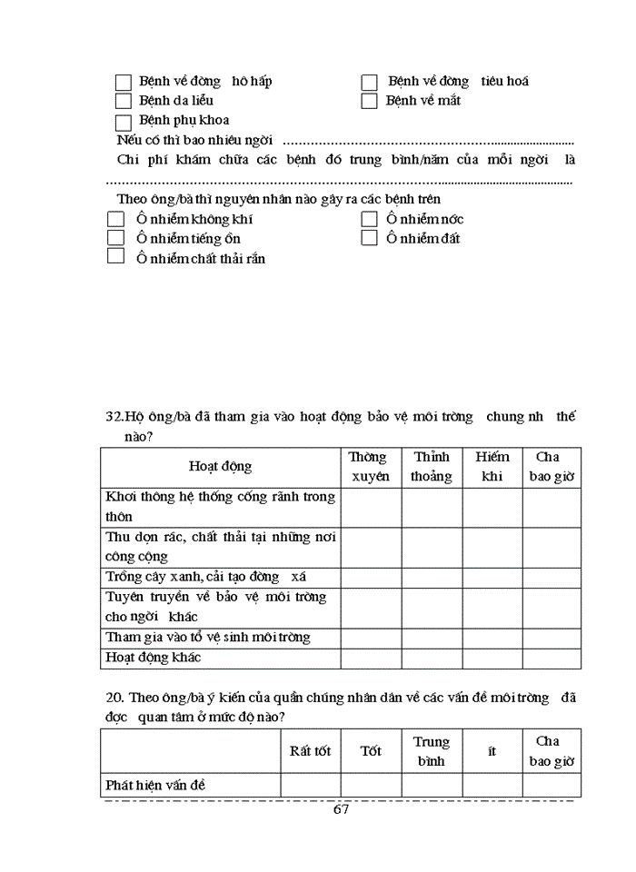 image for page Tính toán hiệu quả kinh tế của việc thiết lập hệ thống thu gom chất thải rắn làng giấy Phong Khuê huyện Yên Phong BN