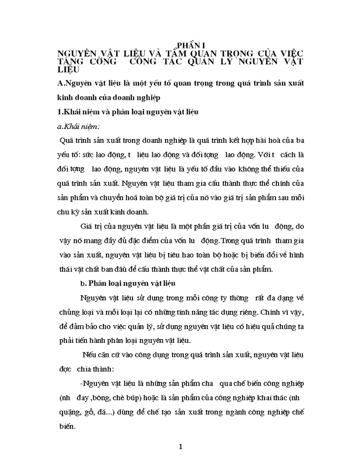 image for page Tình hình quản lý Nguyên vật liệu tại Công ty Bê tông Xây dựng Hà Nội