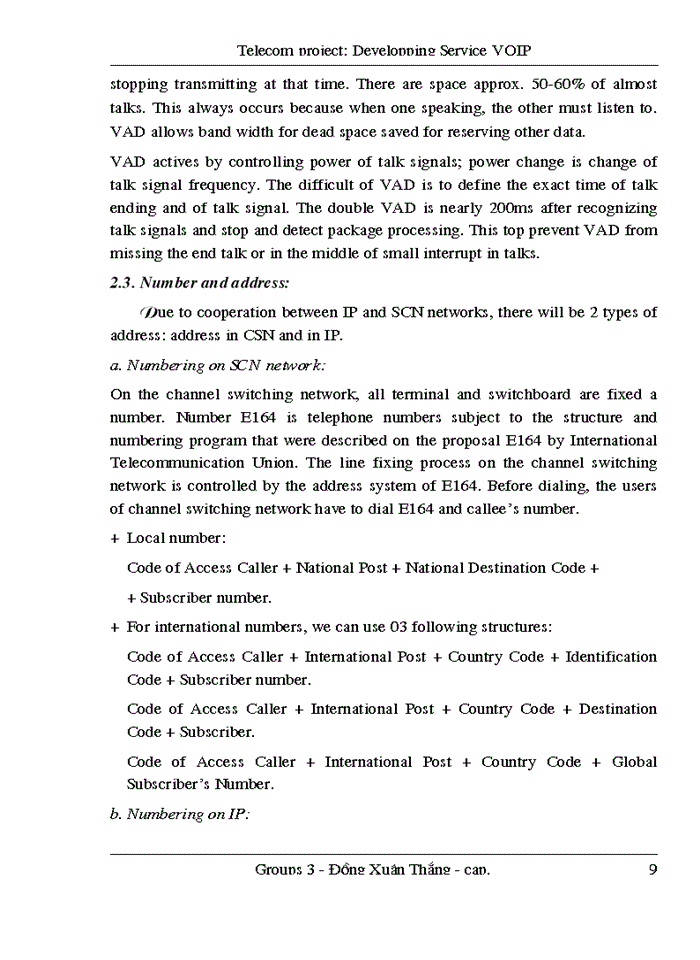 image for page Developping Service VOIP