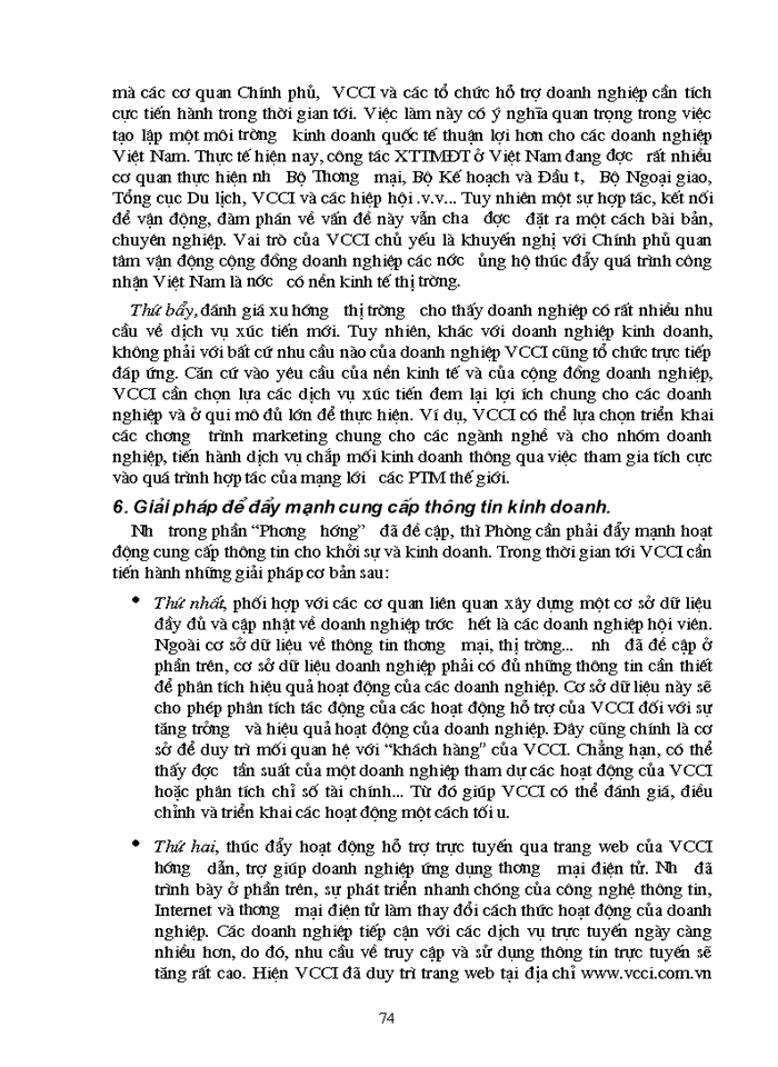 image for page Đẩy mạnh hoạt động trợ giúp khởi sự doanh nghiệp của phòng Thương mại và Công nghiệp Việt Nam