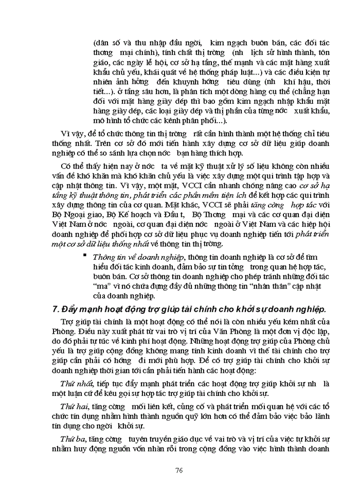 image for page Đẩy mạnh hoạt động trợ giúp khởi sự doanh nghiệp của phòng Thương mại và Công nghiệp Việt Nam