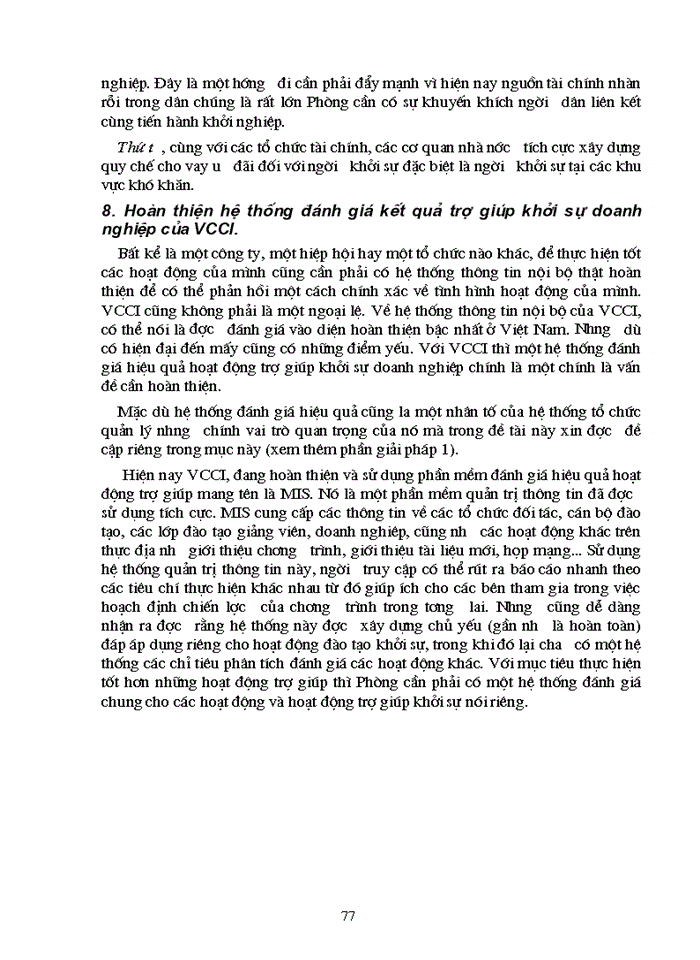 image for page Đẩy mạnh hoạt động trợ giúp khởi sự doanh nghiệp của phòng Thương mại và Công nghiệp Việt Nam