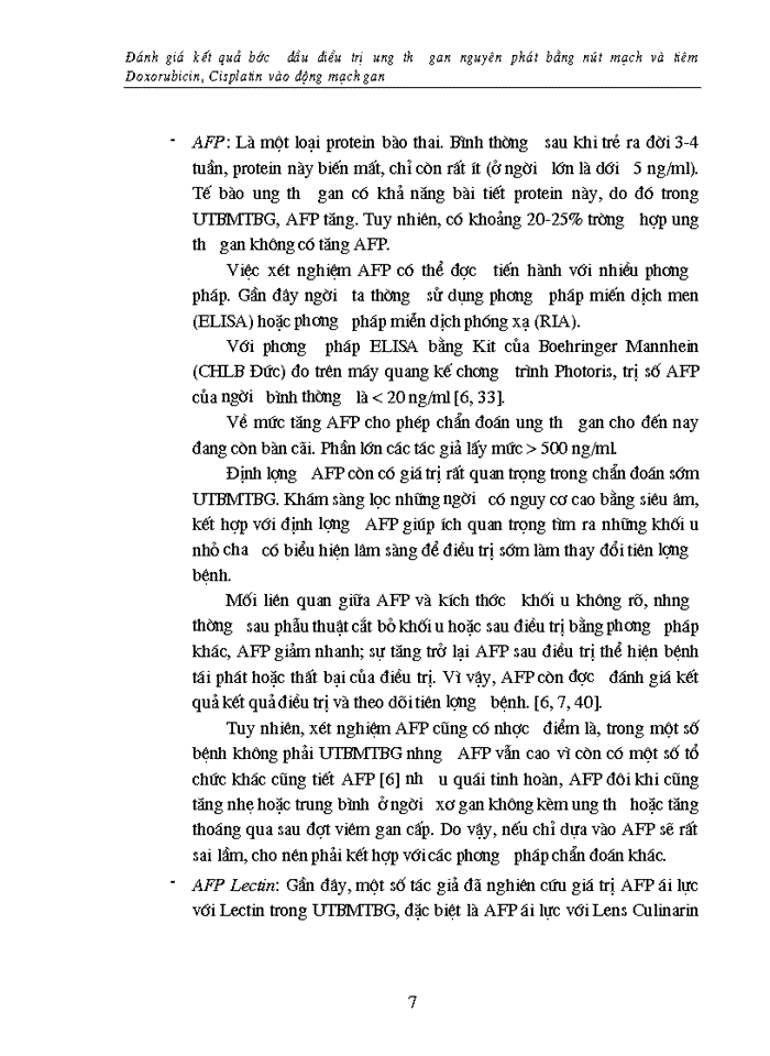 image for page Đánh giá kết quả bước đầu điều trị ung thư gan nguyên phát bằng nút mạch và tiêm Doxorubicin Cisplatin vào