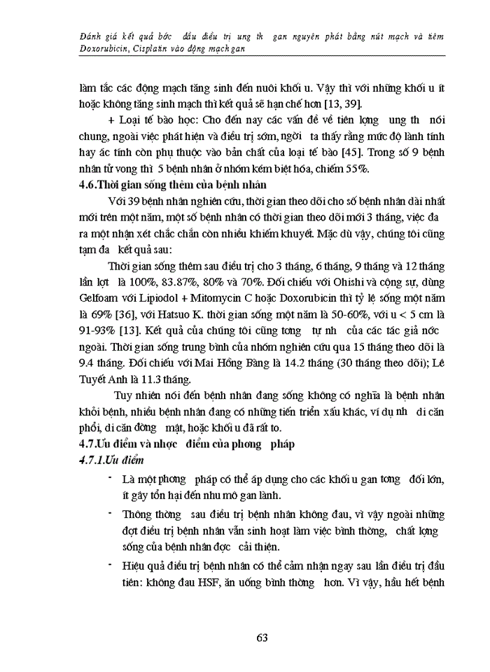 image for page Đánh giá kết quả bước đầu điều trị ung thư gan nguyên phát bằng nút mạch và tiêm Doxorubicin Cisplatin vào