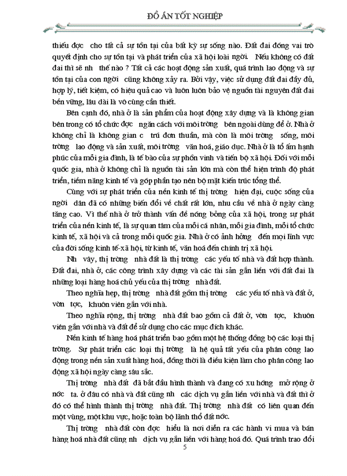 image for page Thị trường Bất động sản và thị trường nhà đất ở Hà Nội