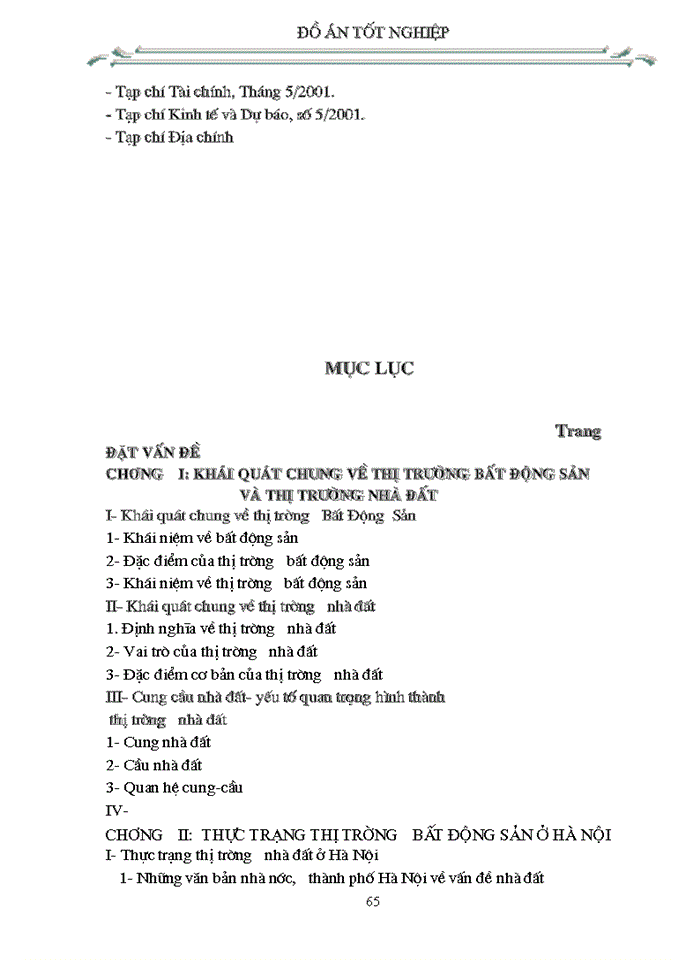 image for page Thị trường Bất động sản và thị trường nhà đất ở Hà Nội