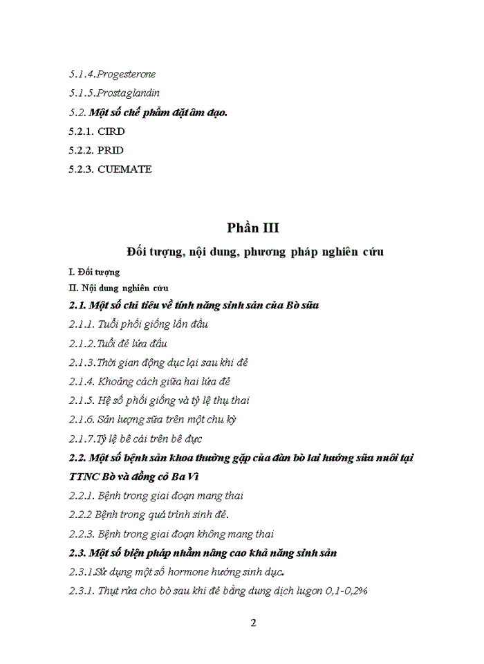 image for page Khảo sát Một số chỉ tiêu sinh sản và bệnh sinh sản thường gặp trên đàn bò lai tại trung tâm nghiên cứu bò và đồng Cỏ Ba Vì