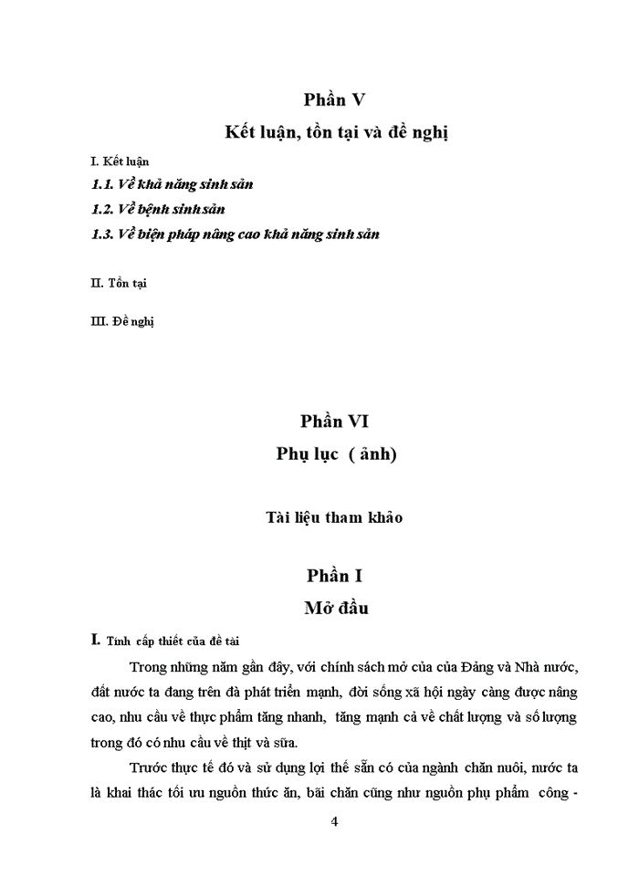 image for page Khảo sát Một số chỉ tiêu sinh sản và bệnh sinh sản thường gặp trên đàn bò lai tại trung tâm nghiên cứu bò và đồng Cỏ Ba Vì