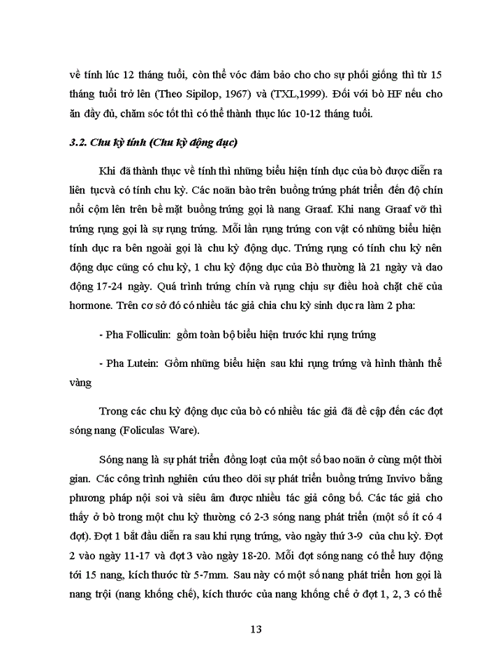 image for page Khảo sát Một số chỉ tiêu sinh sản và bệnh sinh sản thường gặp trên đàn bò lai tại trung tâm nghiên cứu bò và đồng Cỏ Ba Vì