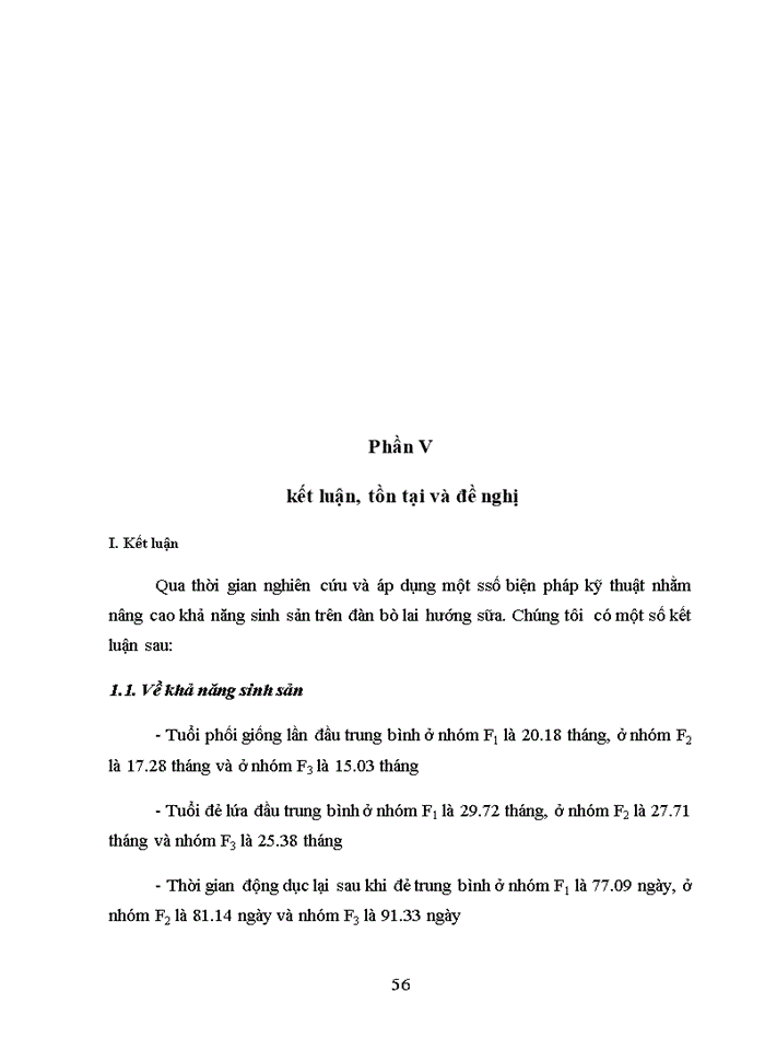 image for page Khảo sát Một số chỉ tiêu sinh sản và bệnh sinh sản thường gặp trên đàn bò lai tại trung tâm nghiên cứu bò và đồng Cỏ Ba Vì