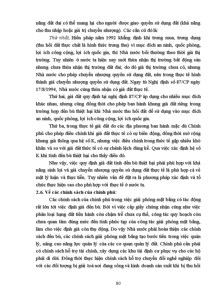 image for page Định giá đất Giải phóng mặt bằng qua dự án nâng cấp cải tạo Xây dựng Học viện Quốc phòng ở Cầu Giấy