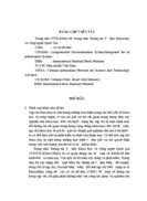 Tổ chức khai thác và sử dụng nguồn tạp chí tại Trung tâm Thông tin Tư liệu khoa học và công nghệ