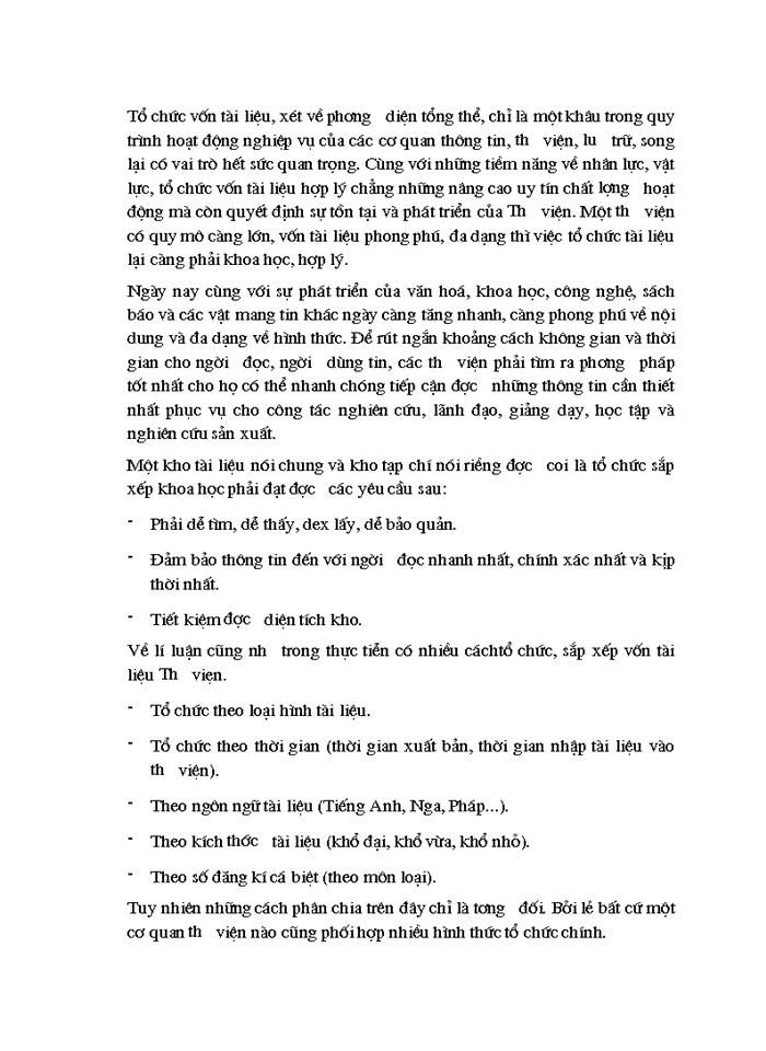 image for page Tổ chức khai thác và sử dụng nguồn tạp chí tại Trung tâm Thông tin Tư liệu khoa học và công nghệ