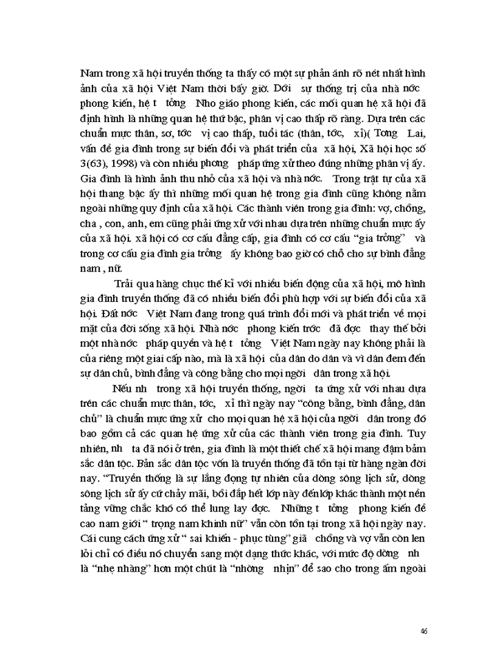 image for page Thực trạng sự phân công vai trò giữa người cha và người mẹ trong việc giáo dục đạo đức cho con cái ở tuổi thành niên