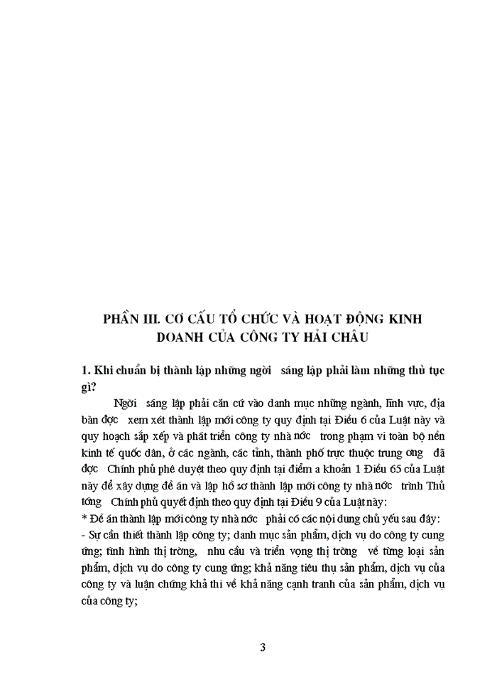 image for page Triết mác Tình hình tổ chức và tài chính hiện nay của 1 Doanh nghiệp Nhà Nước