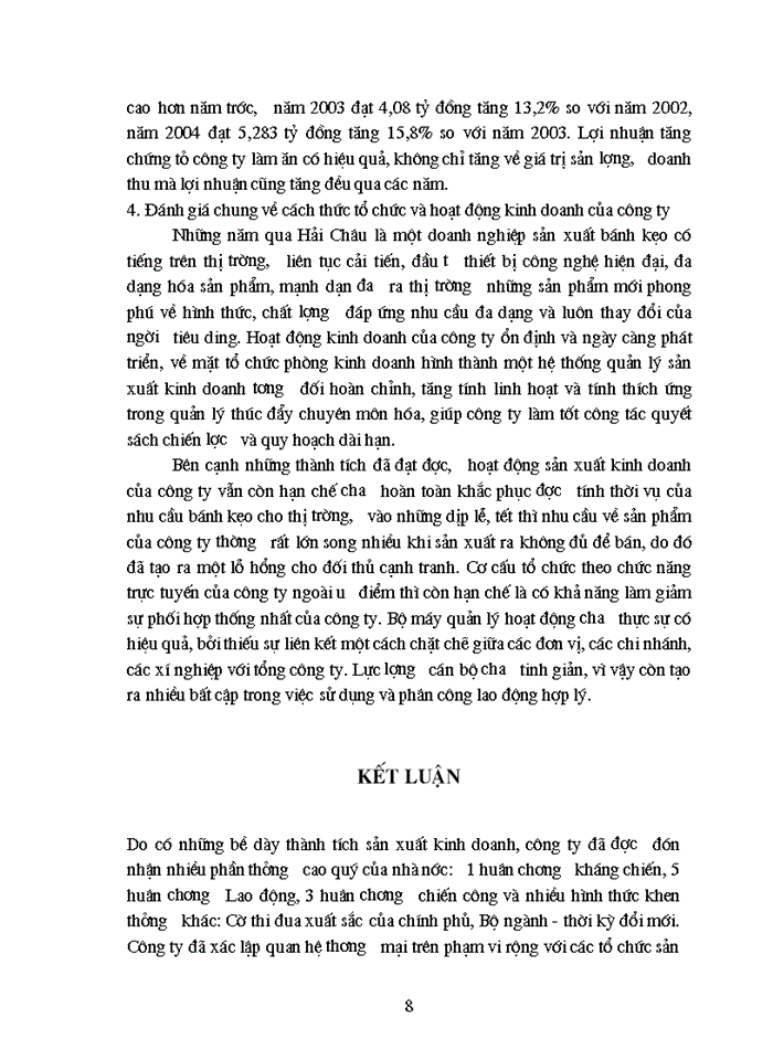 image for page Triết mác Tình hình tổ chức và tài chính hiện nay của 1 Doanh nghiệp Nhà Nước