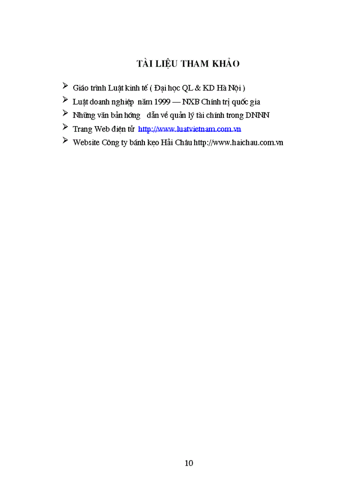 image for page Triết mác Tình hình tổ chức và tài chính hiện nay của 1 Doanh nghiệp Nhà Nước