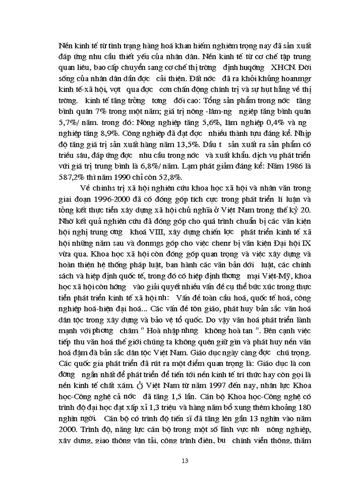 image for page Triết mác ý thức - vai trò của tri thức khoa học trong công cuộc đổi mới ở Việt Nam