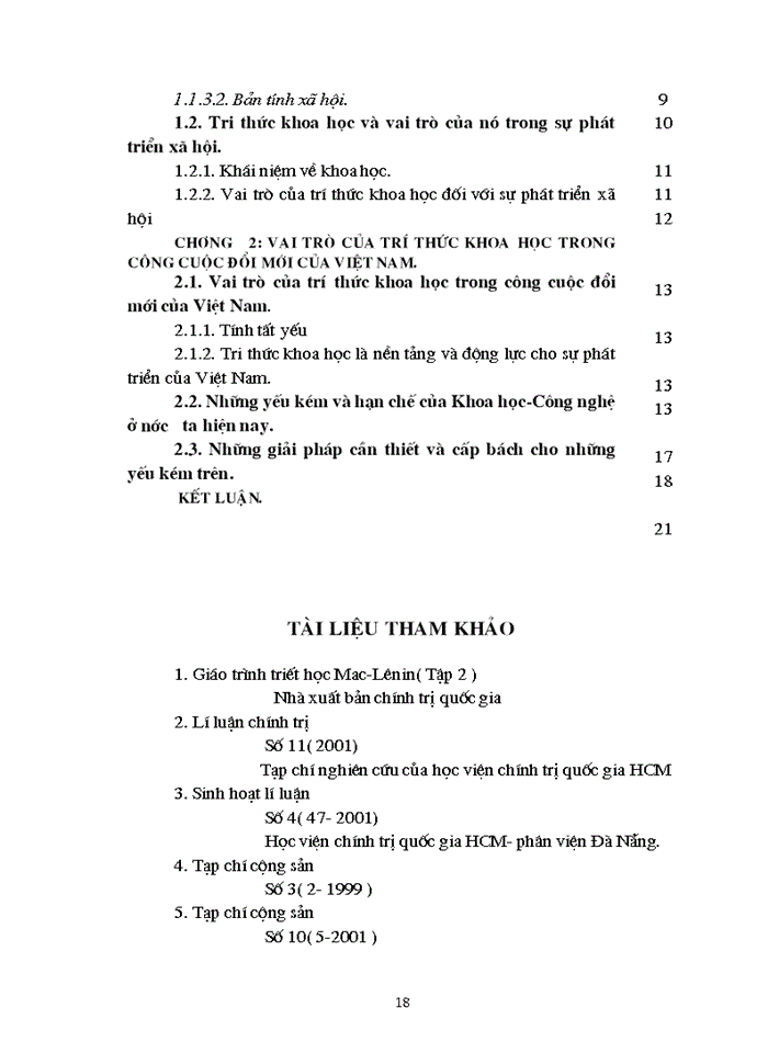 image for page Triết mác ý thức - vai trò của tri thức khoa học trong công cuộc đổi mới ở Việt Nam