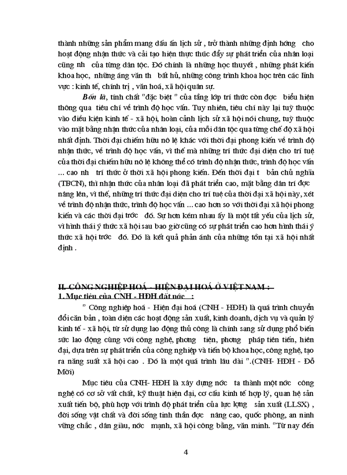 image for page Triết mác Trí thức trong sự nghiệp Công nghiệp hóa - Hiện đại hóa ở nước ta hiện nay