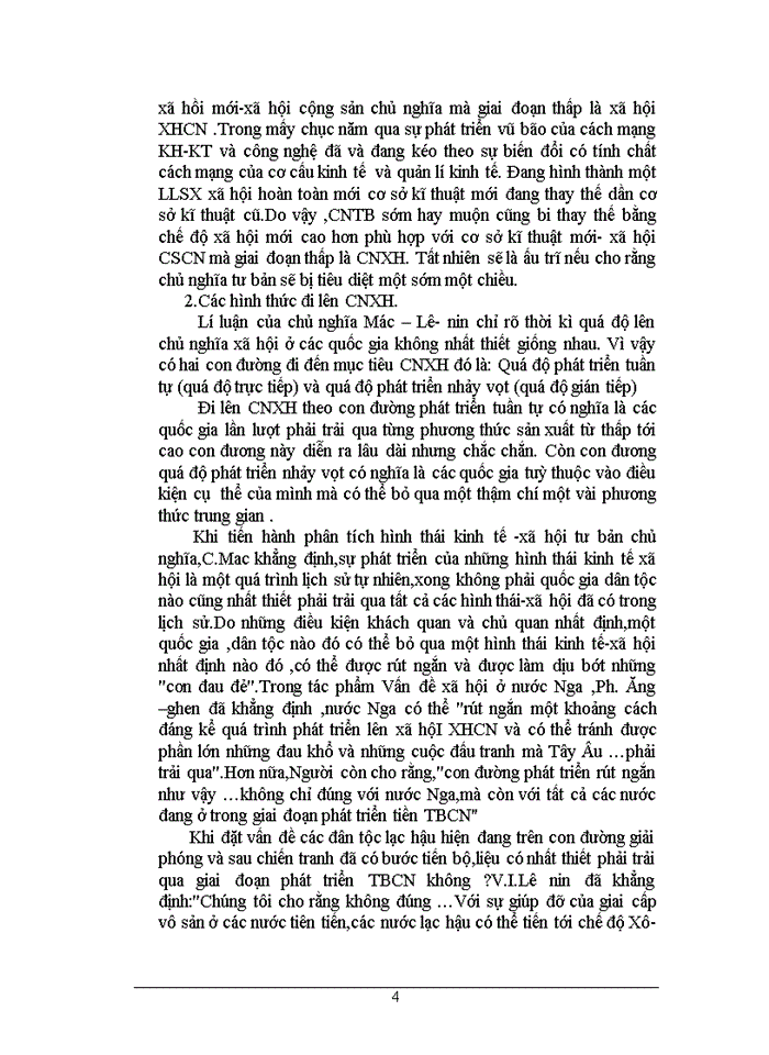 image for page Triết mác Con đường đi lên Chủ nghĩa Xã hội