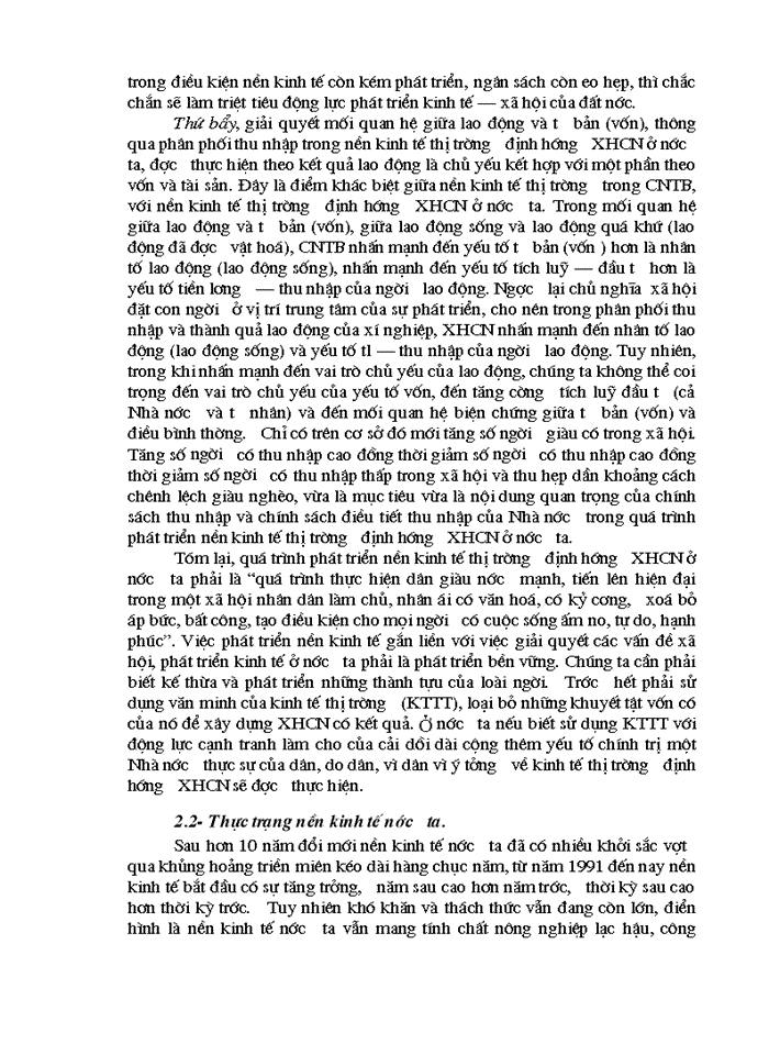 image for page Triết mác Vai trò kinh tế của Nhà nước trong nền kinh tế Kinh tế Thị trường định hướng Xã hội Chủ nghĩa ở nước ta hiện nay