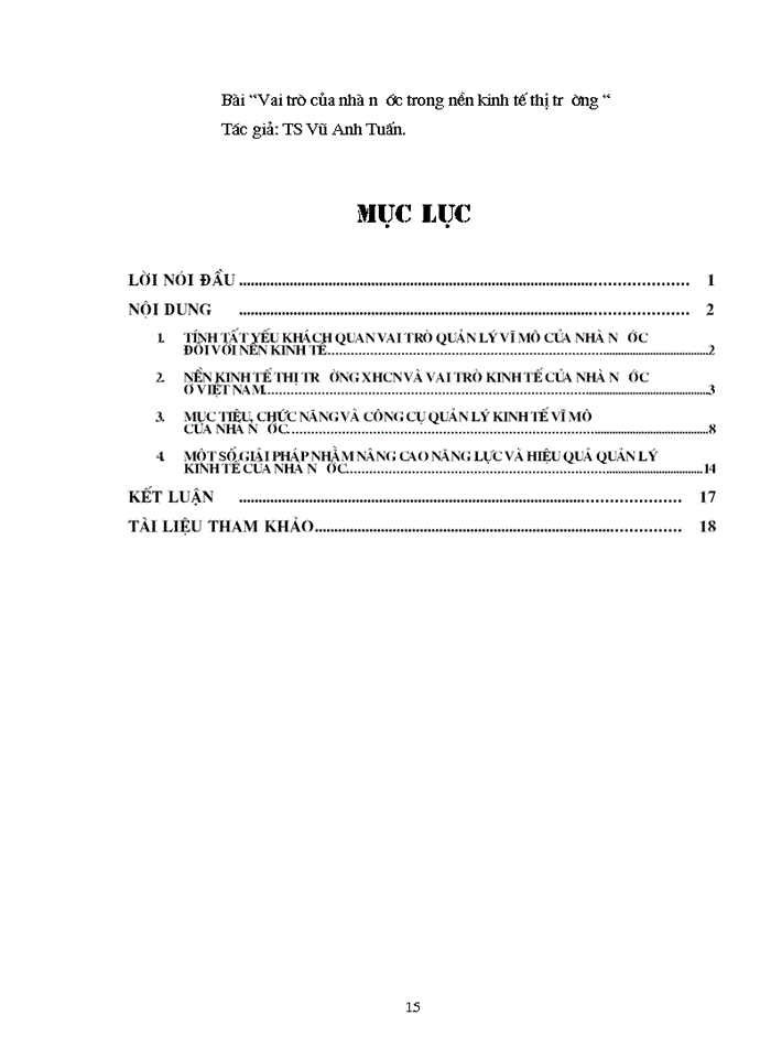 image for page Triết mác Vai trò kinh tế của Nhà nước trong nền Kinh tế Thị trường định hướng Xã hội Chủ nghĩa ở Việt Nam hiện nay