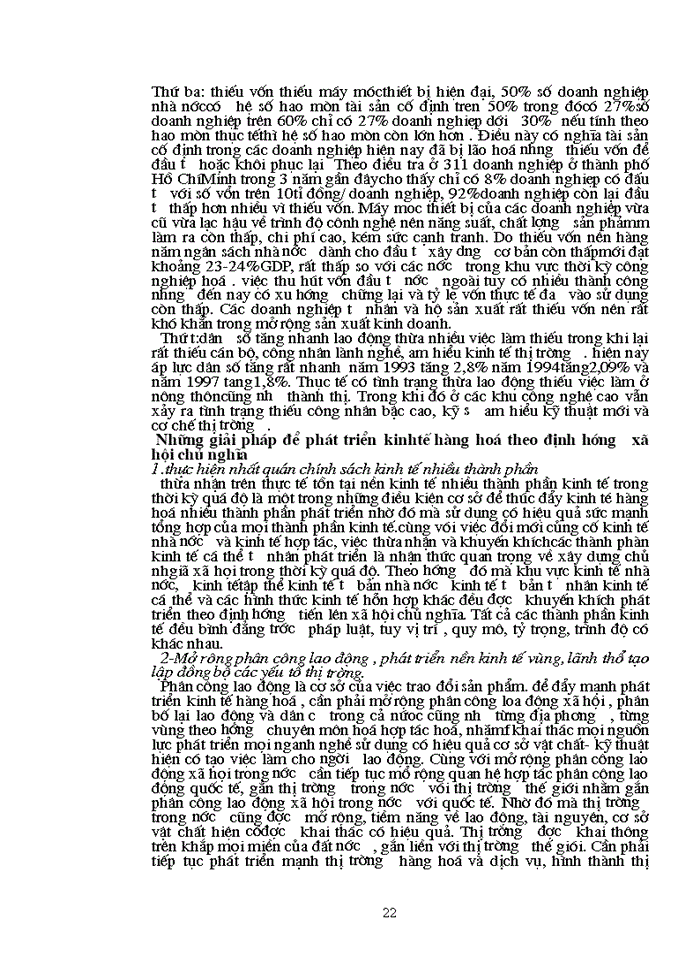 image for page Triết mác Lý thuyết của chủ nghĩa Mác - Lênin về Kinh tế Thị trường và sự vận dụng nó ở nước ta từ khi đổi mới tới nay