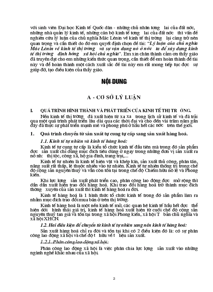 image for page Triết mác Lý luận về chủ nghĩa Mác - Lênin về Kinh tế Thị trường và sự vận dụng để Xây dựng nền Kinh tế Thị trường định hướng Xã hội Chủ nghĩa