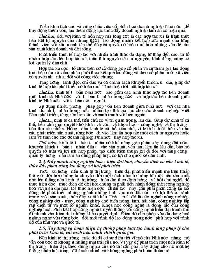 image for page Triết mác Lý luận về chủ nghĩa Mác - Lênin về Kinh tế Thị trường và sự vận dụng để Xây dựng nền Kinh tế Thị trường định hướng Xã hội Chủ nghĩa