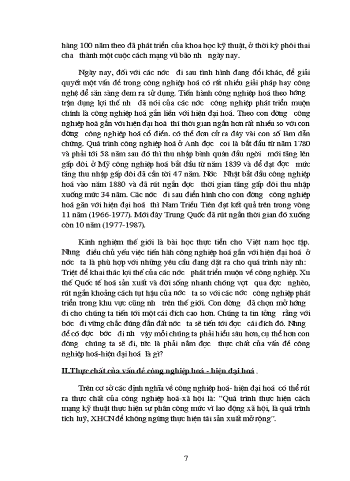 image for page Triết mác Công nghiệp hóa - Hiện đại hóa trong điều kiện chuyển nền kinh tế nước ta sang Kinh tế Thị trường định hướng Xã hội Chủ nghĩa