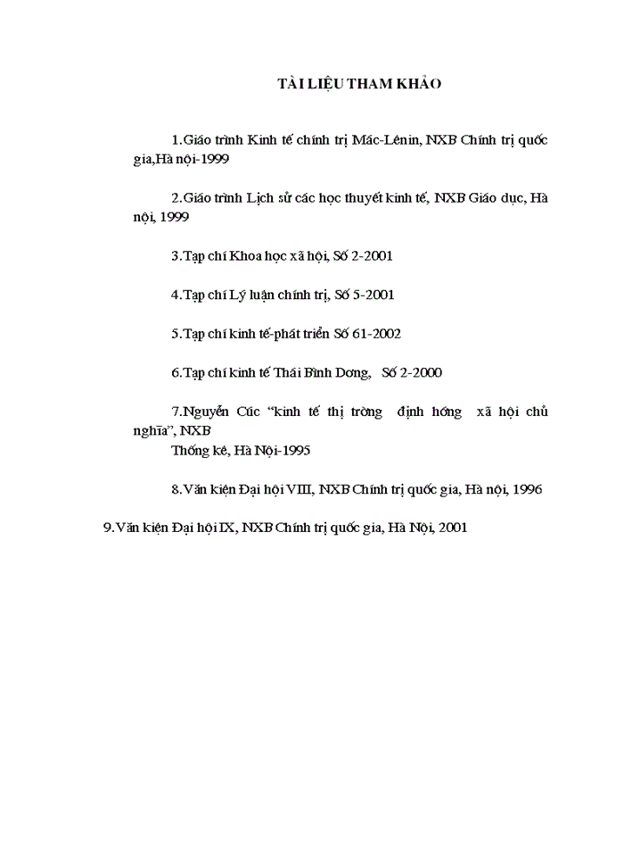 image for page Triết mác Quá trình hình thành và phát triển nền Kinh tế Thị trường theo định hướng Xã hội Chủ nghĩa ở Việt Nam