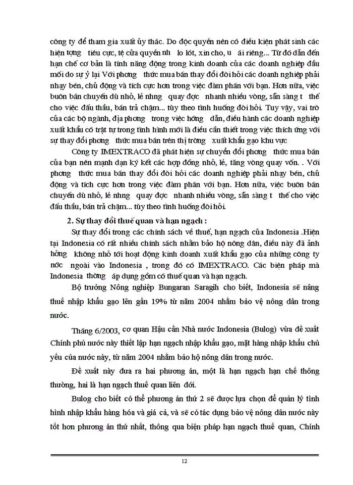 image for page Triết mác Nền kinh tế Indoneisia và ảnh hưởng đến sự thâm nhập của Công ty Xuất nhập khẩu và Xây dựng - IMXTRACO