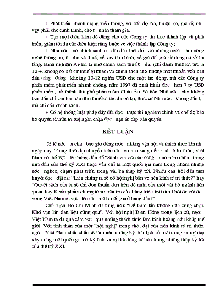 image for page Triết mác Sự tác động của con người Việt Nam vào nền kinh tế tri thức